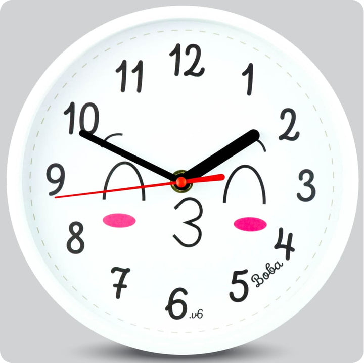 Jam Dinding Analog Karakter Anak Boba V6 JDBOBABB1104-1668EMOV6