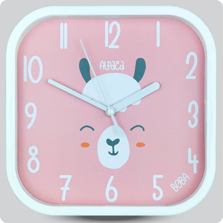 Jam Dinding Analog Animal Boba Alpaca JDBOBABB1515-5454ALPA