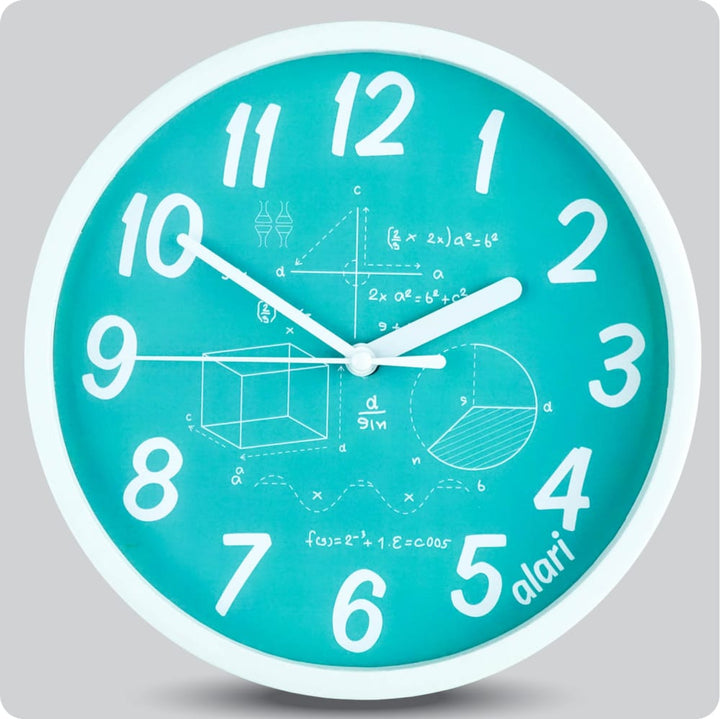 Jam Dinding Analog Karakter Anak Alari Mathematic JDALARAL1229-1668MAT