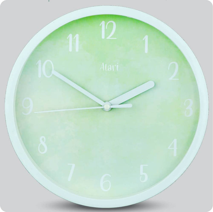 Jam Dinding Analog Bunga Alari Green JDALARAL6111F3GRN