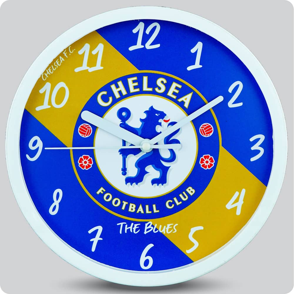 Jam Dinding Analog Bola No Brand Chelsea JDBOLNN3368CHE
