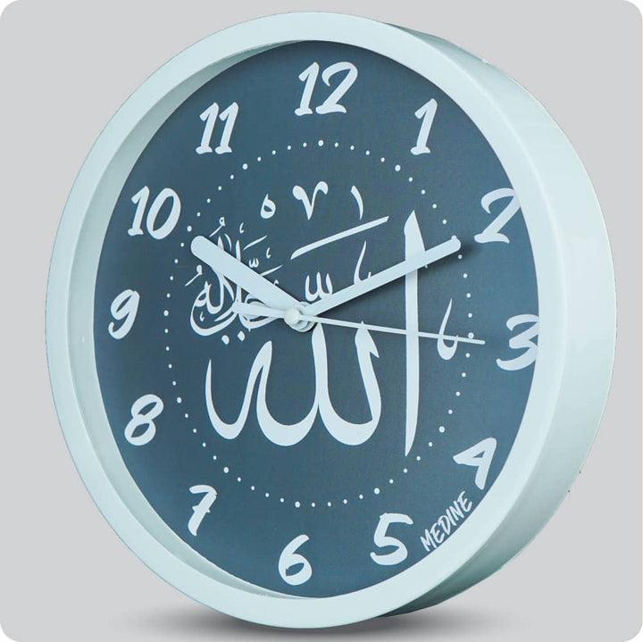 Jam Dinding Analog Kaligrafi Medine Abu-Abu JDMEDIMD1111KAABU