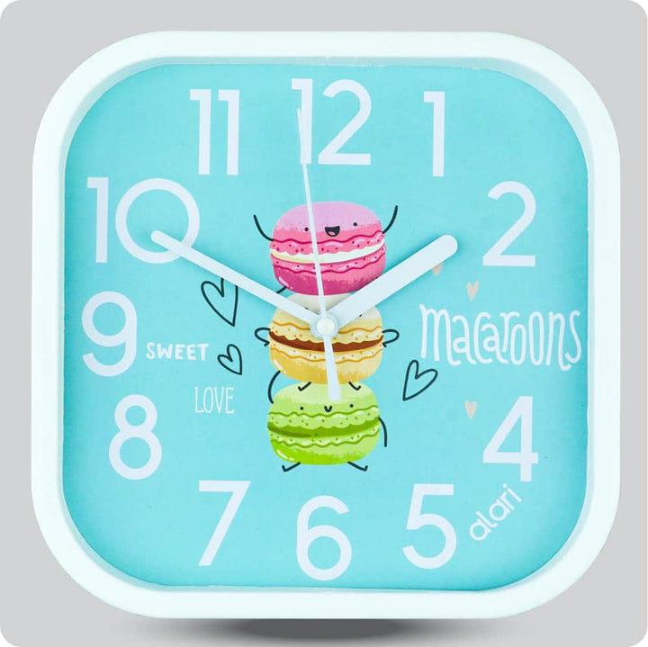 Jam Dinding Analog Karakter Anak Alari Macaroon JDALARAL1116-5454MAC