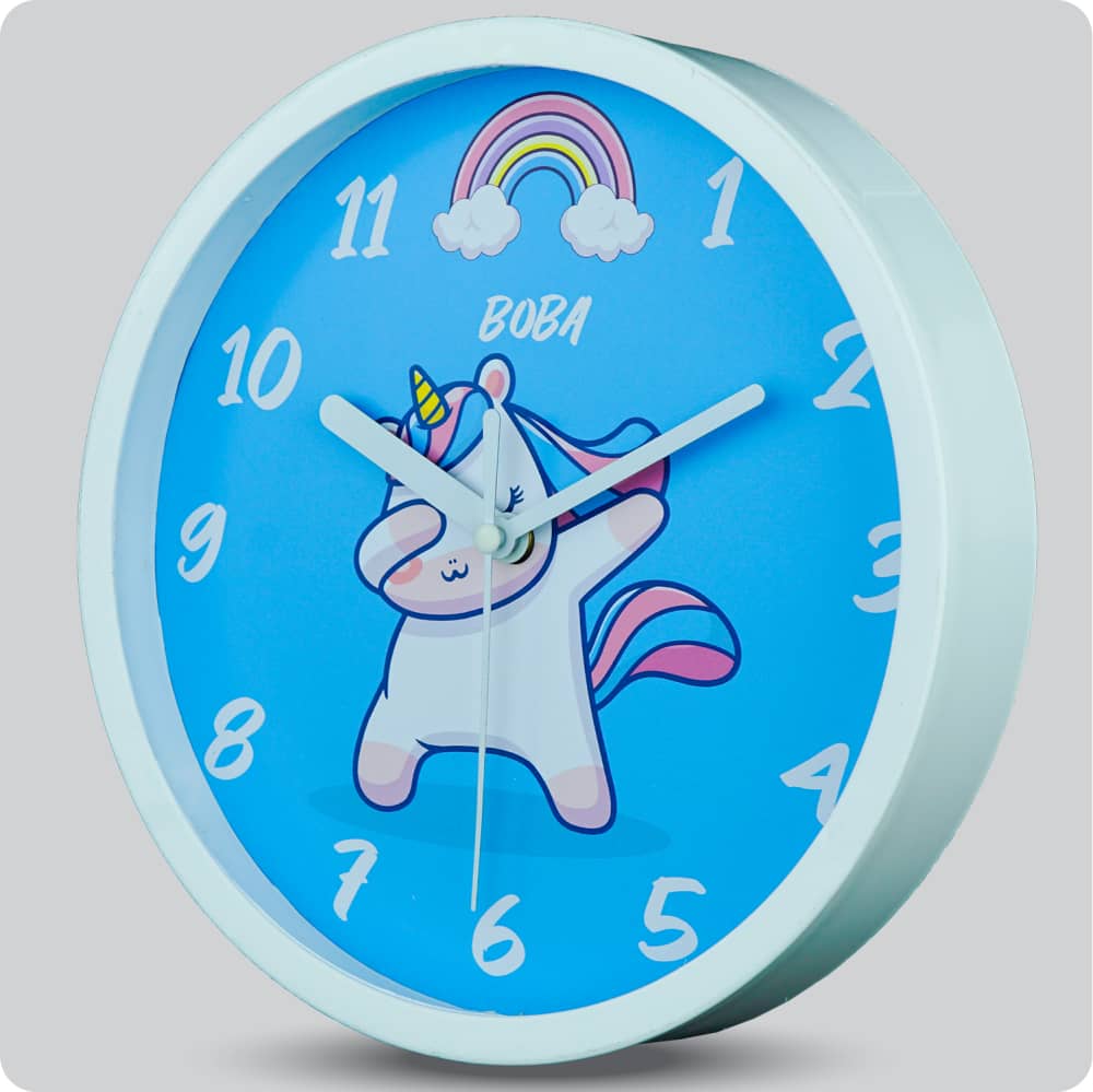 Jam Dinding Analog Karakter Anak Boba Dabbing JDBOBABB1177DAB