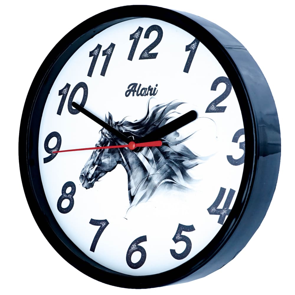 Jam Dinding Analog Animal Alari Kuda JDALARAL1137-1668KUD