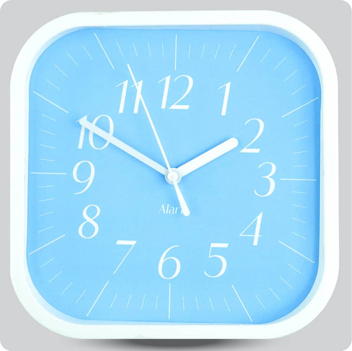 Jam Dinding Analog Polos Minimalis Alari Biru JDALARAL1250-5454BIR