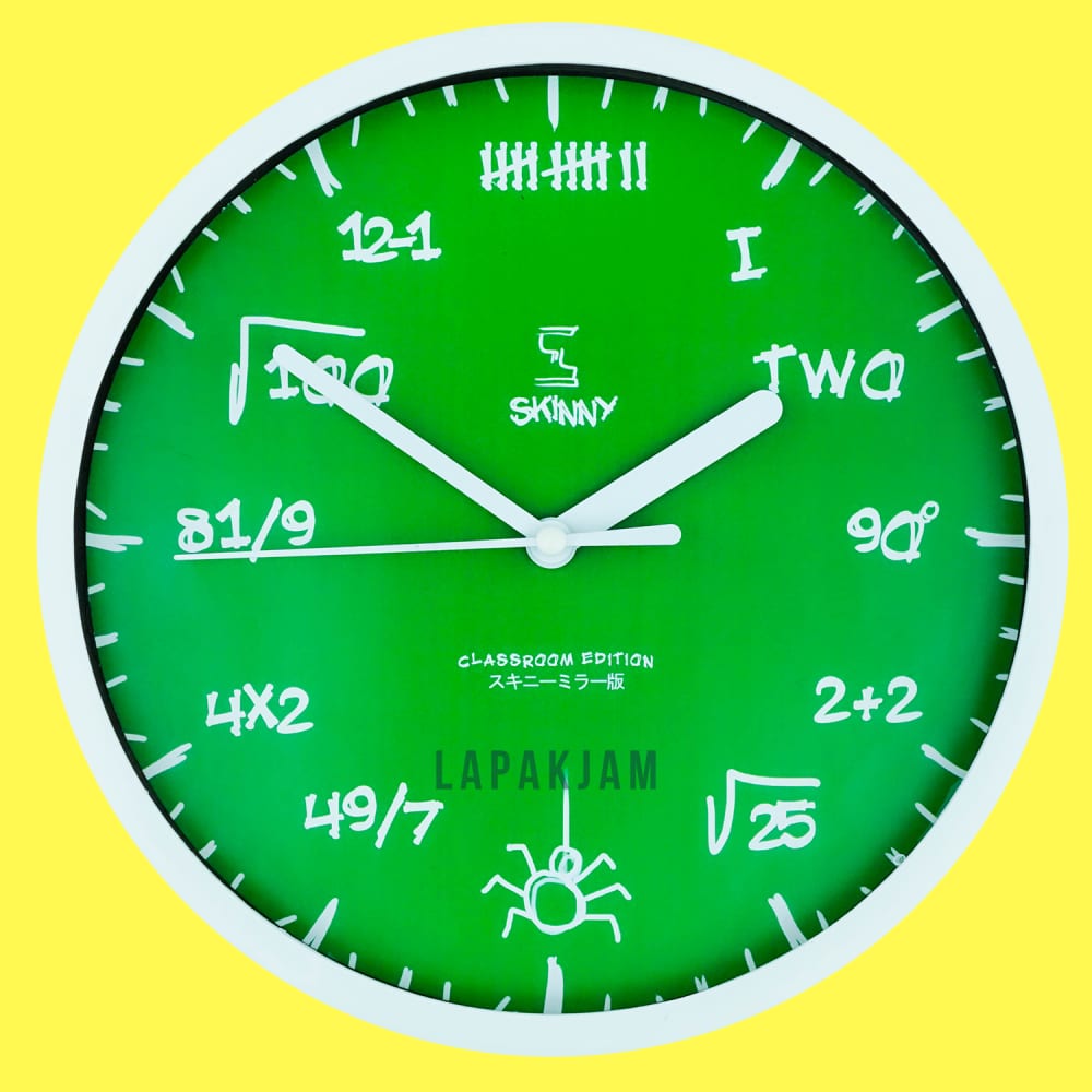 Jam Dinding Analog Skinny BestSeller Skinny SK1123