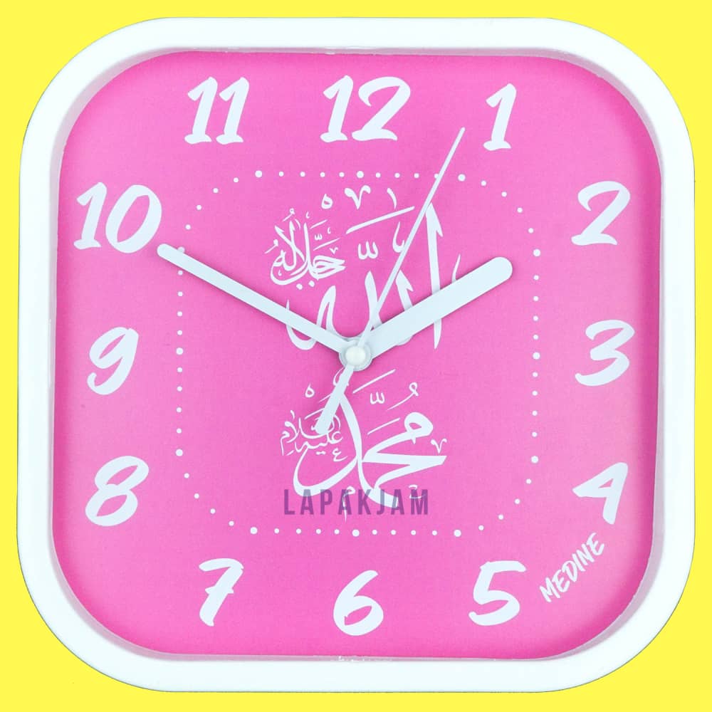 Jam Dinding Quartz Medine BestSeller Medine MD1168-5454