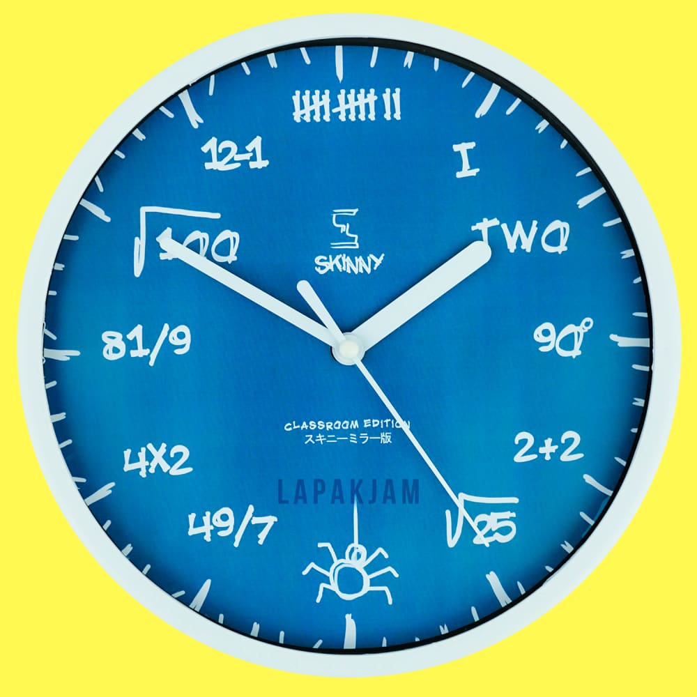 Jam Dinding Analog Skinny BestSeller Skinny SK1123