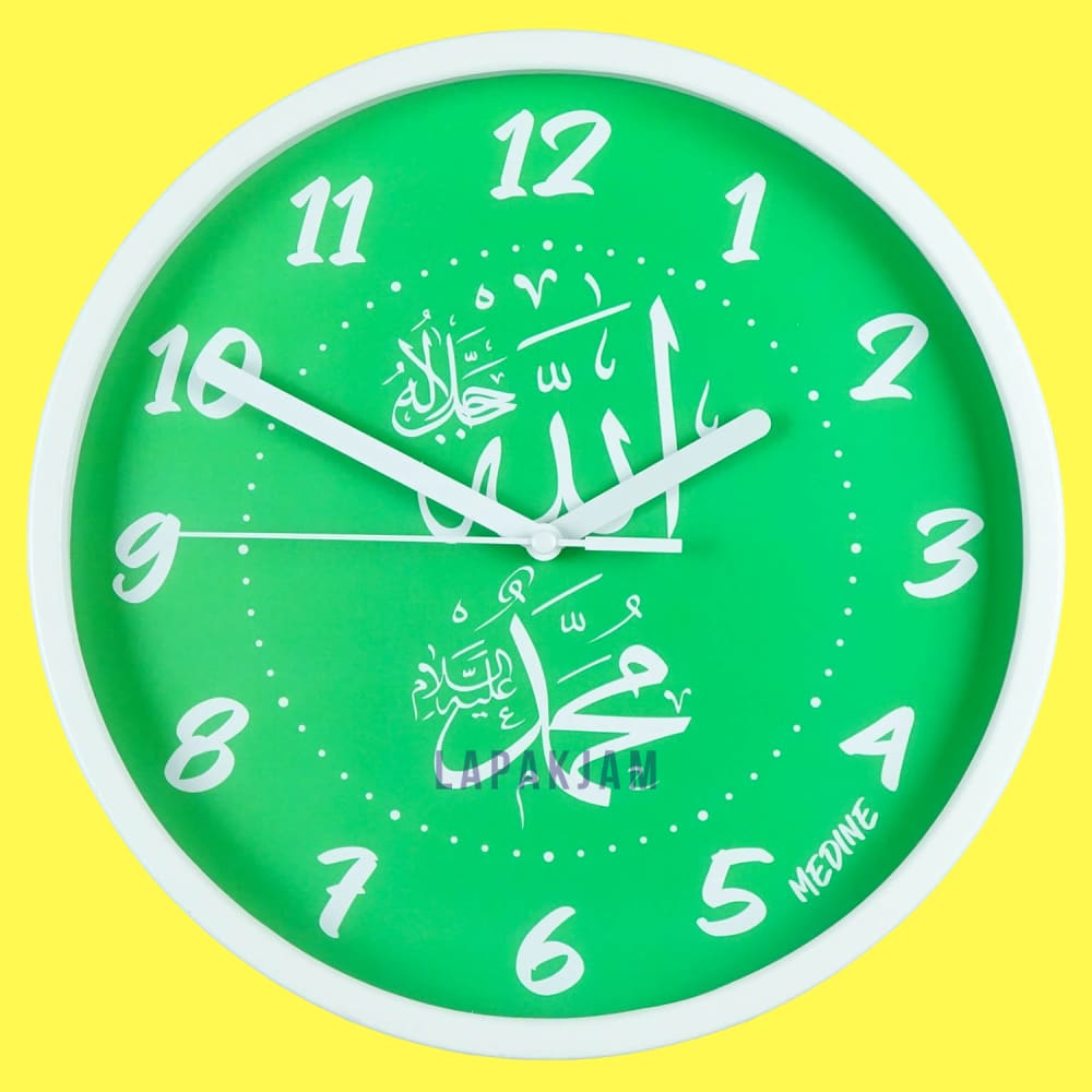 Jam Dinding Analog Medine BestSeller Medine MD1168