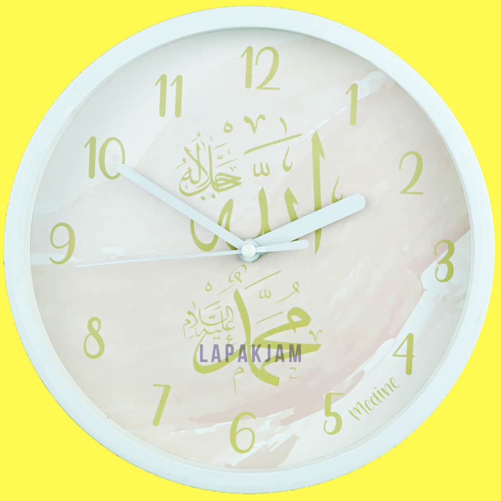 Jam Dinding Analog Medine BestSeller Medine MD6869