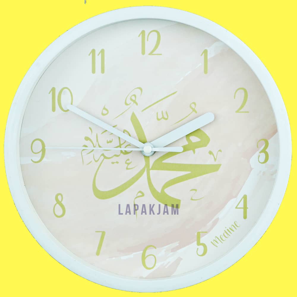 Jam Dinding Analog Medine BestSeller Medine MD6869