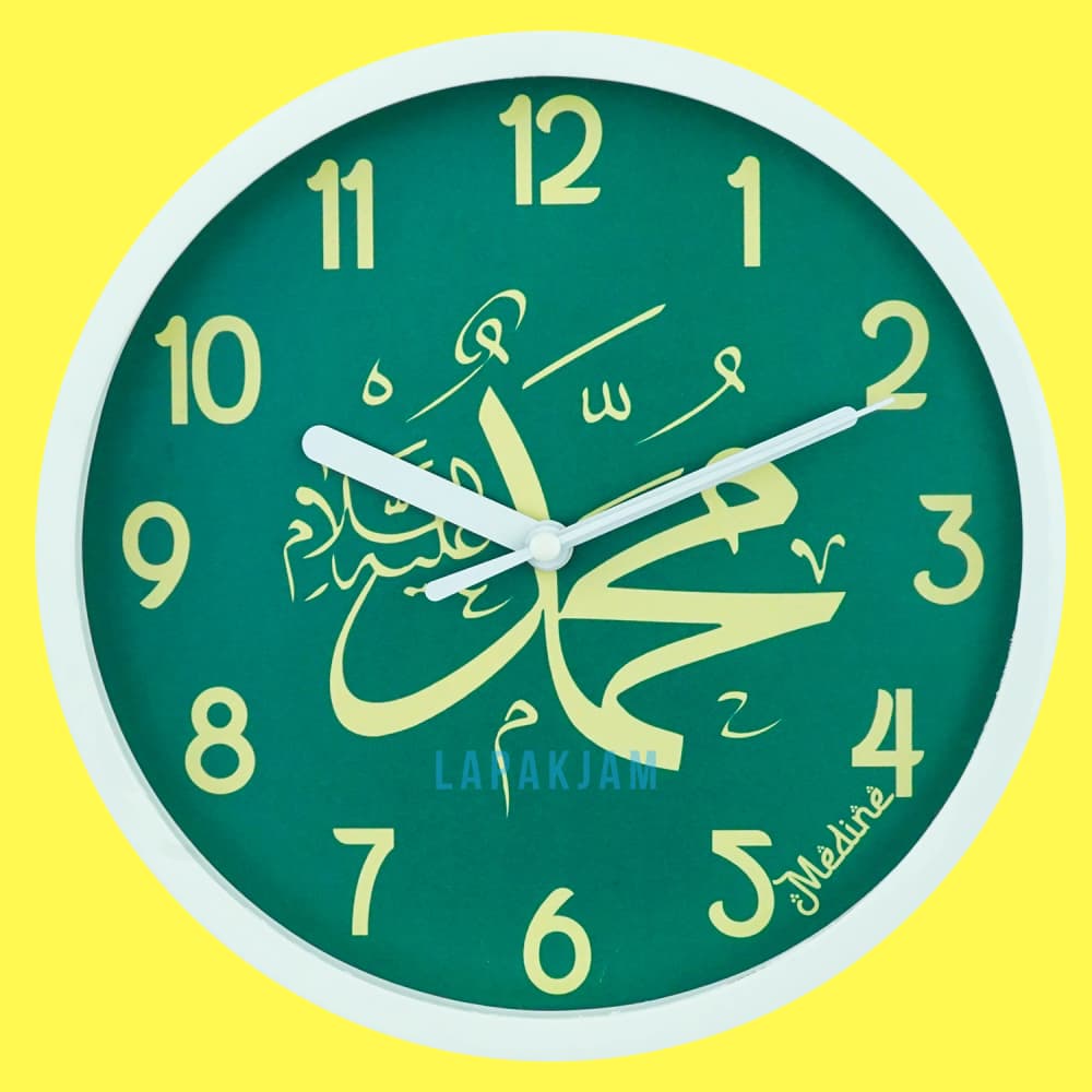 Jam Dinding Analog Medine BestSeller Medine MD1233
