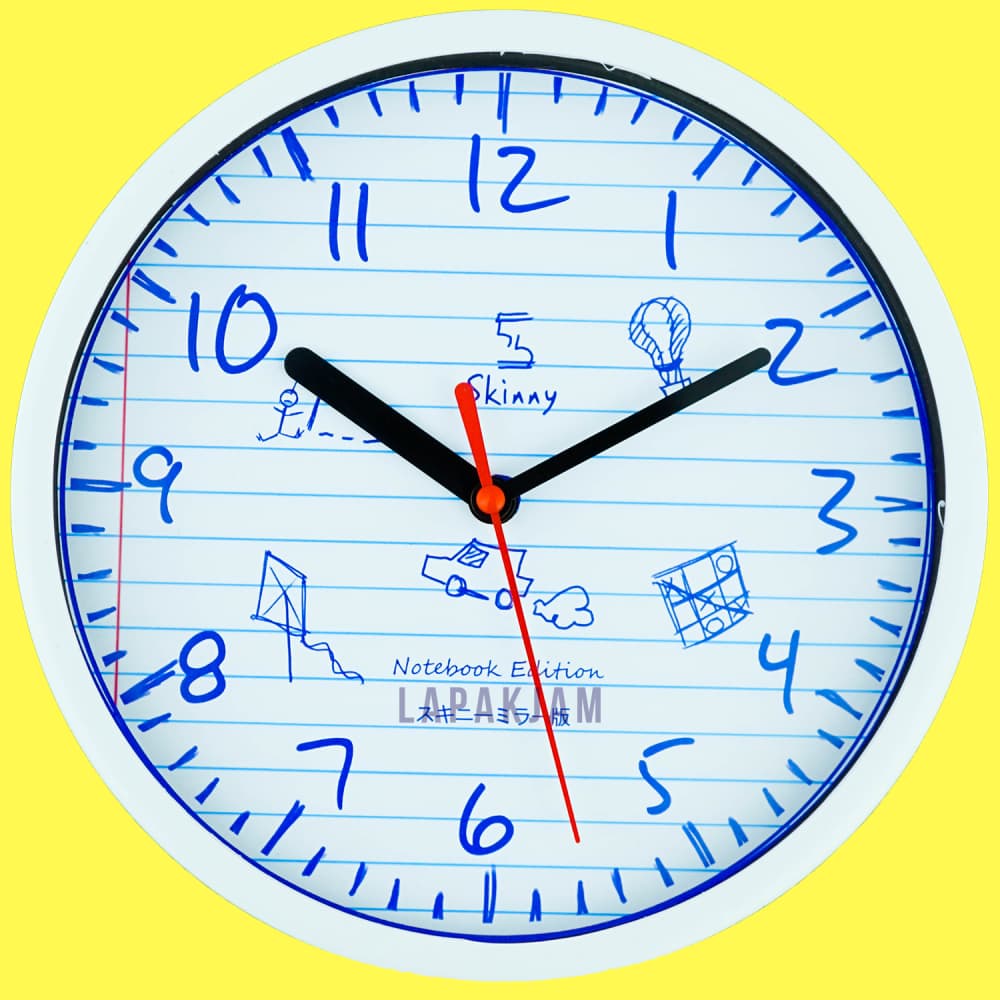 Jam Dinding Analog Skinny BestSeller Skinny SK1189