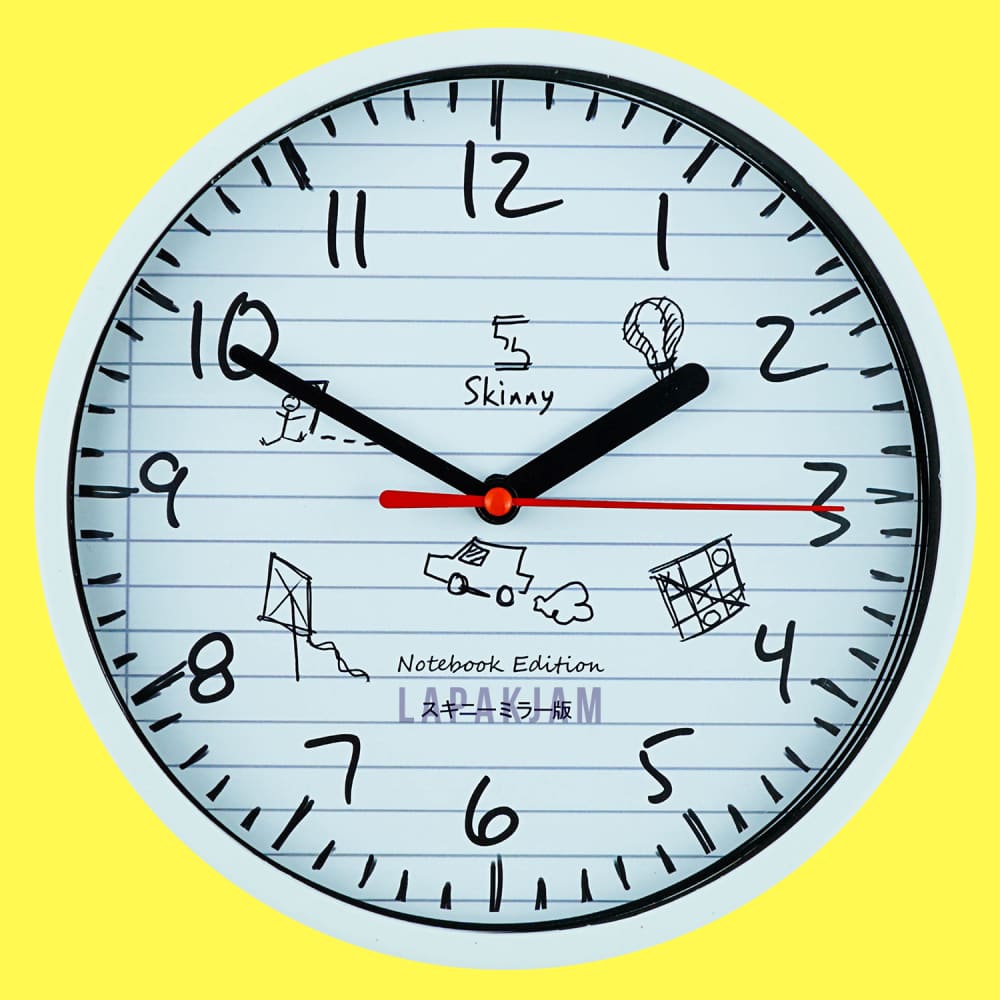 Jam Dinding Analog Skinny BestSeller Skinny SK1189