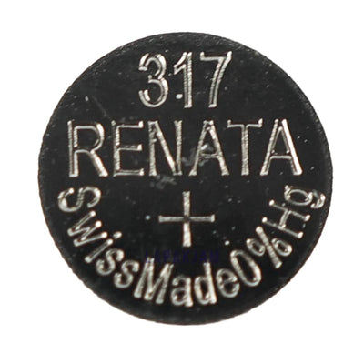 Baterai Jam Tangan Polos Renata Silver BARE317S516SW