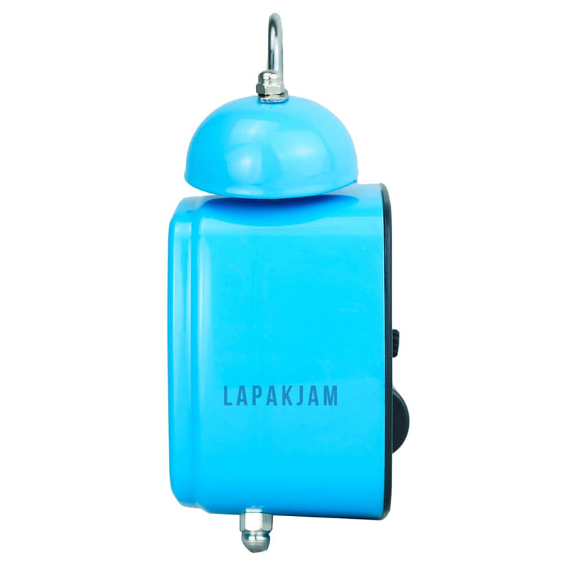 Jam Weker Analog Polos Minimalis Esa Biru WEES837BIR