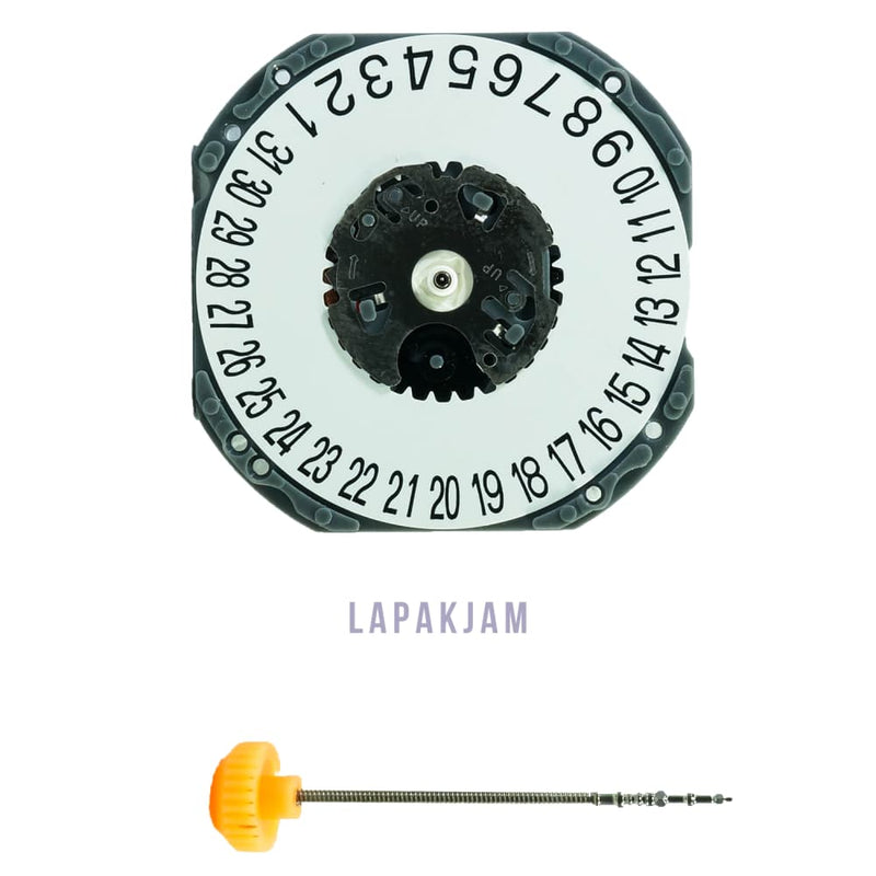 Mesin Jam Tangan VJ 42-6 Tgl Diangka 6