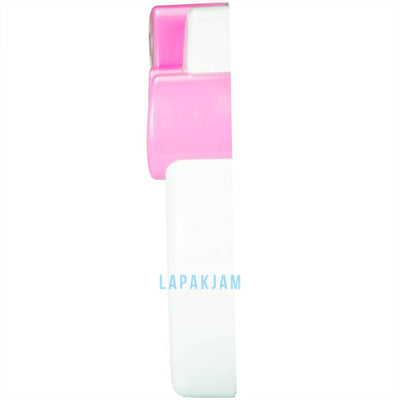 Jam Dinding Analog Karakter Anak HappyDay Pink JDHD9902PIN
