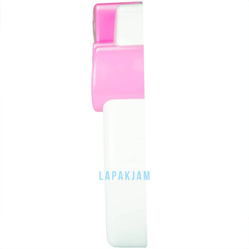 Jam Dinding Analog Karakter Anak HappyDay Pink JDHD9902PIN