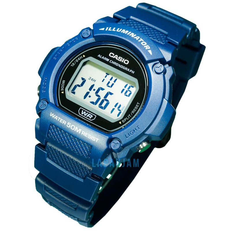 Jam Tangan Analog Casio W-219H-2AVDF