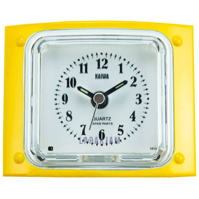 Jam Weker Analog Polos Minimalis Esa Kuning WEKA8404KUN