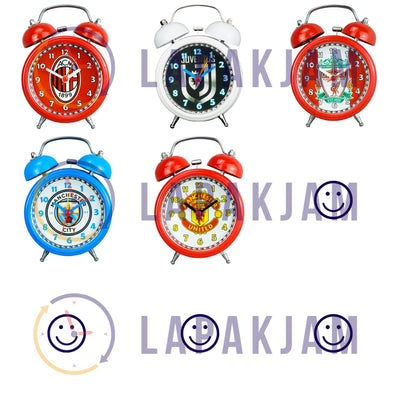 Jam Weker Analog Bola Esa Ac.Milan WEKIKK610ACM