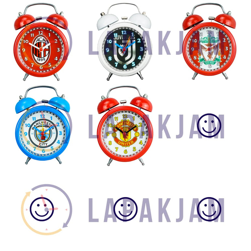 Jam Weker Analog Bola Esa Ac.Milan WEKIKK610ACM