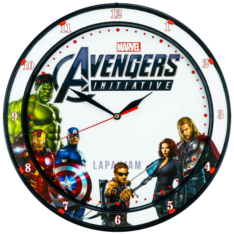 Jam Dinding Analog Karakter Anak Esa Avenger JDES34V