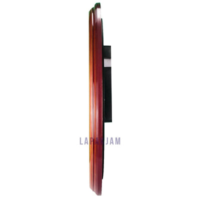 Jam Dinding Analog Polos Minimalis Estiloren Maroon JD30T266P2MGO