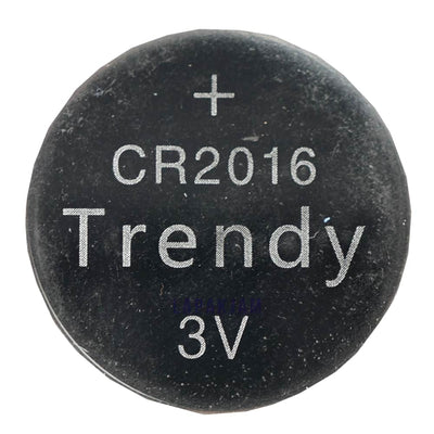Baterai Jam Tangan Polos Trendy Silver BATRENCR2016