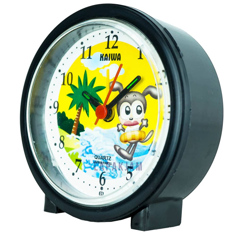 Jam Weker Analog Karakter Anak Esa G. Kartun Pantai WE15KAI10ARIT