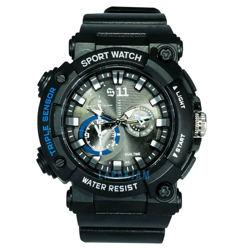 Jam Tangan Analog Casual 511-A1 Hitam JA511-A1AHIT