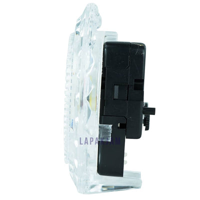 Jam Weker Analog Polos Minimalis Esa Putih WEKA9917TRAPUT