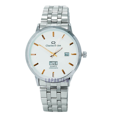Jam Tangan Analog Formal Charles Delon Gold 1 JACHARCDG0304CDRPBGOL