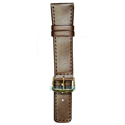 Tali Jam Tangan Kulit Alba AL-241-12 Ukuran 12 mm Coklat Muda