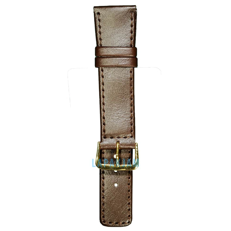 Tali Jam Tangan Kulit Alba AL-241-12 Ukuran 12 mm Coklat Muda