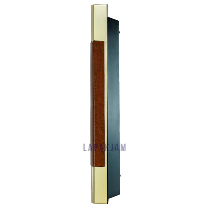 Jam Dinding Bell & Bandul Polos Minimalis Esa Coklat JDESX1409ACOK