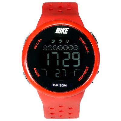 Jam Tangan Digital Sporty Nike Merah JANIKEB-001DMER