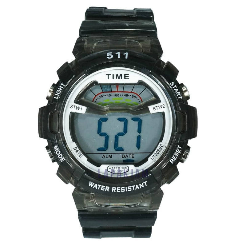 Jam Tangan Digital Sporty 511B3B Hitam JA511B3BDBTHIT