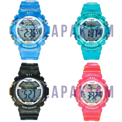 Jam Tangan Digital Sporty 511B3B Biru JA511B3BDBTBIR