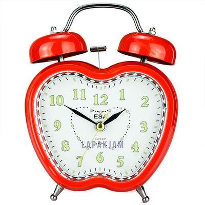 Jam Weker Analog Polos Minimalis Esa Merah WE0070ESA621ME