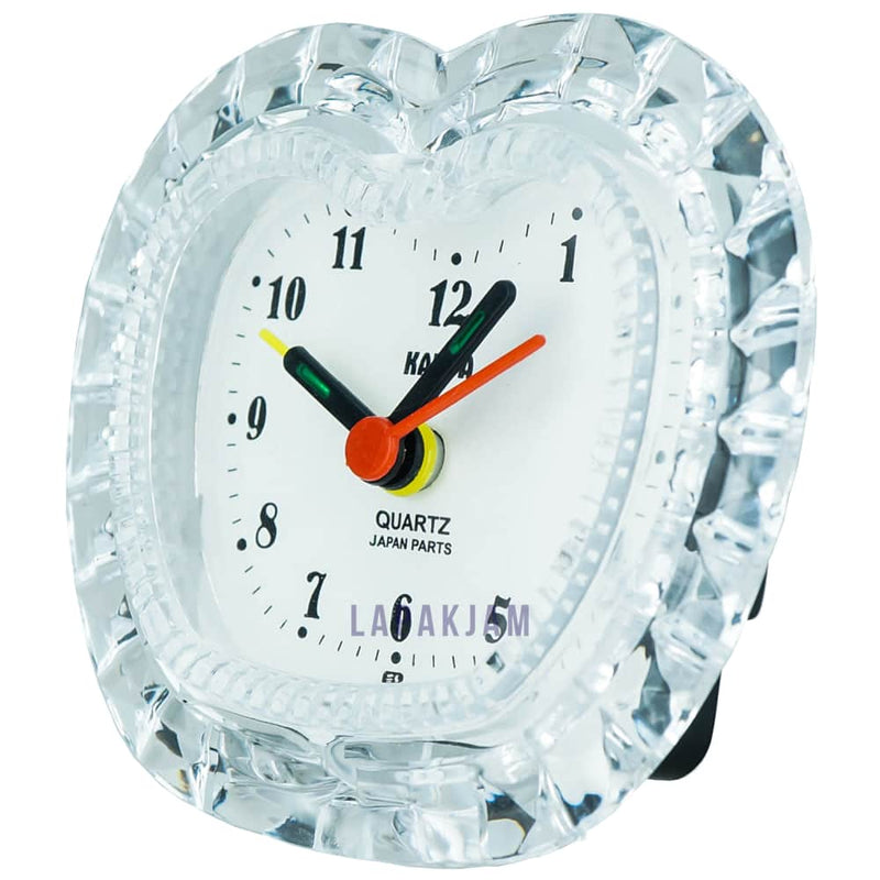 Jam Weker Analog Polos Minimalis Esa Putih WEKA9917TRAPUT