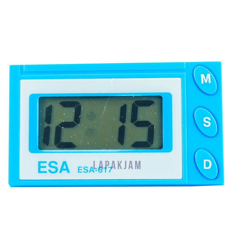 Jam Mobil Digital Polos Minimalis Esa Biru WE0015ESA617BI