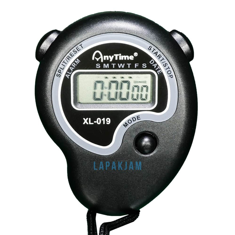 Stopwatch Anytime XL-019 Hitam