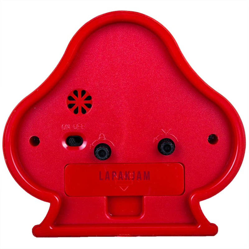 Jam Weker Analog Polos Minimalis Esa Merah WEES107MER