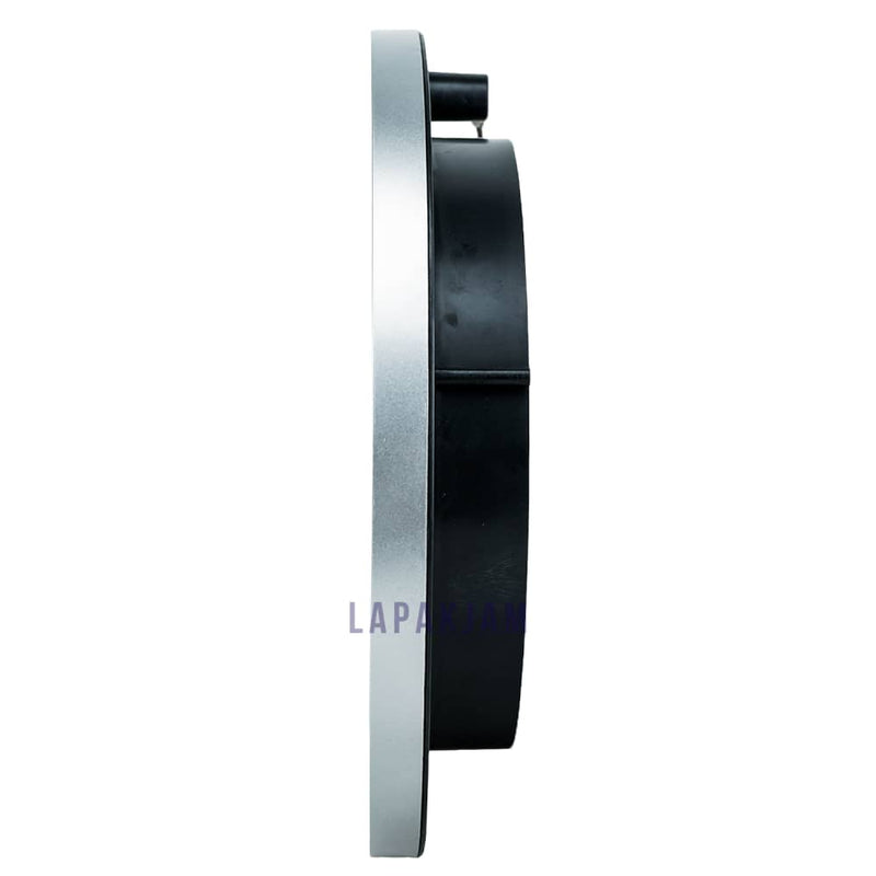 Jam Dinding Analog Polos Minimalis Esa Silver JDES6356SILPUT