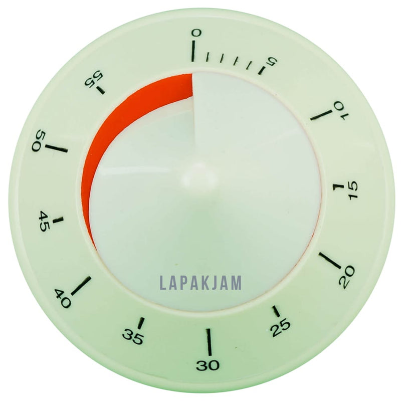 Timer Mechanical Polos Tidak Ada Merk Cream TITIME60CRE