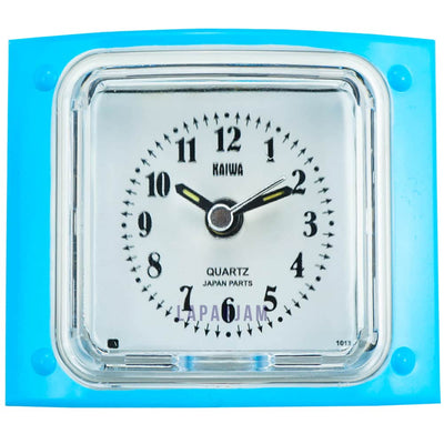 Jam Weker Analog Polos Minimalis Esa Biru WEKA8404BIR