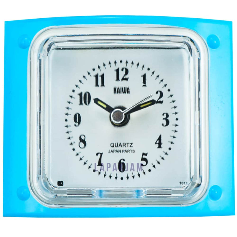 Jam Weker Analog Polos Minimalis Esa Biru WEKA8404BIR